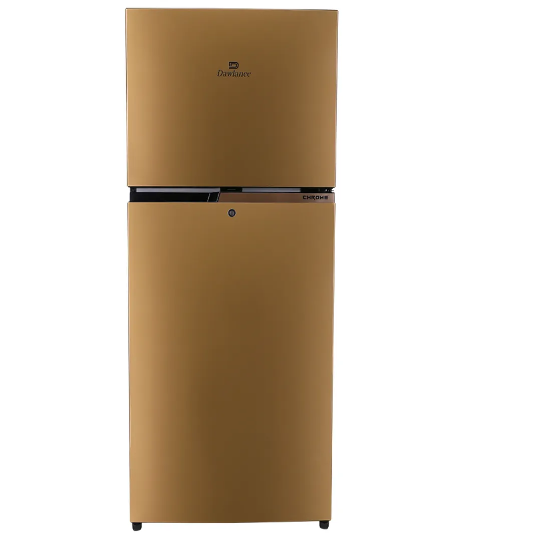 Dawlance 9149WB Chrome Hairline Black Refrigerator